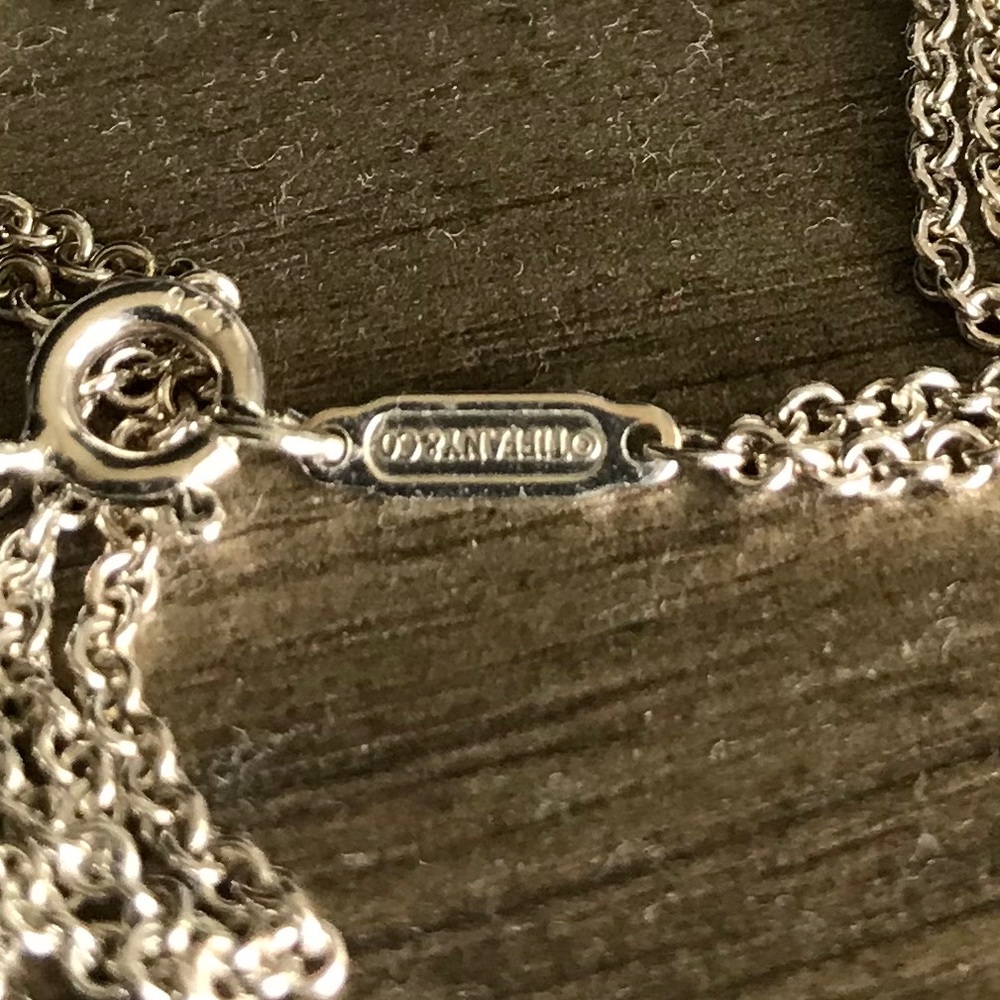 Like New! Tiffany & Co. Infinity Necklace - Picture 6 of 8